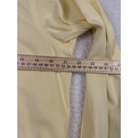 Burberry Shirt‎ Mens Medium Yellow Button Down Nova Check Long Sleeve - Picture 7 of 8